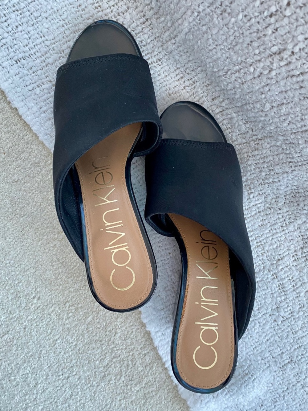Calvin Klein wedge heels